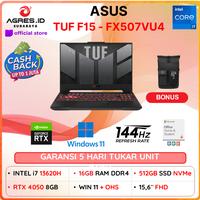Gambar Asus TUF F15 FX507VU4 RTX4050 6GB/i7 13620H 16gb 512ssd W11+OHS 144hz - Non Paket , 16/512 dari Agres ID Surabaya undefined 1 Tokopedia