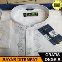 Gambar Baju koko alMia Super Premium lengan panjang (al mia Premium) PROMO - biru manset, L dari grosir fashion pria_NEW undefined 1 Tokopedia