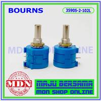 Gambar Potensio bourns 1k 1 kilo ohm multi turn dari MDN SHOP ONLINE undefined 4 Tokopedia