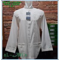 Gambar Baju koko alMia Super Premium warna lengan panjang (al mia warna) - Putih, S dari grosir fashion pria_NEW undefined 4 Tokopedia