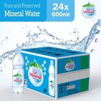 Gambar Le Minerale Air Mineral Murni dan Dipertahankan 600 ML ISI 24/ KARTON Botol Mineral Water dari TOKO ELANG WATER undefined 1 Tokopedia