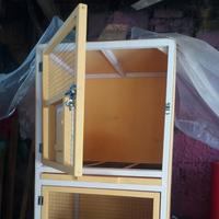 Gambar kandang burung merpati 2 pintu/gupon burung dara 2 susun/kandang macan dari Adinda House undefined 2 Tokopedia
