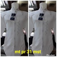 Gambar Baju koko alMia Super Premium lengan panjang (al mia Premium) PROMO - biru manset, L dari grosir fashion pria_NEW undefined 3 Tokopedia