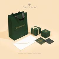 Gambar Kalung Liontin Emas Moissanite - Ciella & Co. Allure Pendant 9K - + Chain 925 dari Ciella and co undefined 4 Tokopedia