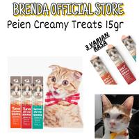 Gambar PELEN Creamy Snack Kucing 15gr Eceran Cemilan Kucing Vitamin dari BrendaOfficialStore undefined 1 Tokopedia