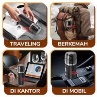 Gambar Mesin Coffee Portable Mini Alat Pembuat Kopi Kapsul Espresso Portabel dari XELTONID undefined 5 Tokopedia
