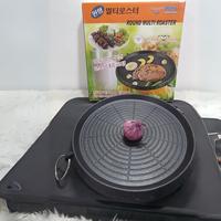 Gambar Bulgogi Korean Grill Pan / Square Multi Roaster Wajan Panggangan BBQ - BULAT dari TOPSOUL undefined 2 Tokopedia
