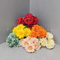 Gambar Bunga Artificial / Bunga Palsu / Dahlia Folly X6 - Cream dari Floss Flora undefined 5 Tokopedia