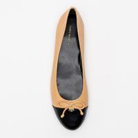 Gambar Tory Burch Bow Cap-Toe Nappa Leather Ballet Flat Ginger Shortbread Nud dari gleecious bags undefined 4 Tokopedia