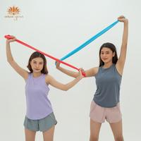 Gambar Flexiband Exercise Strap Elastic / Yoga Belt Tali Karet Pilates Gym - Kuning dari Unique Yoga Indonesia undefined 5 Tokopedia