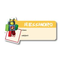 Gambar Sticker Label Buku Mata Pelajaran Mapel Roblox dari Cutie Trixie undefined 2 Tokopedia
