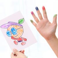Gambar Washable finger paint - Mainan edukasi anak - Painting anak-Montessori - - B dari ShopDrop88 undefined 2 Tokopedia