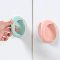 Gambar Pegangan Pintu Bulat Handle Lemari Laci Meja Hook Tempel Multifungsi dari Miczson undefined 5 Tokopedia