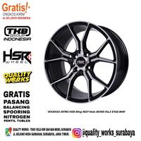 Gambar Velg Modifikasi Mobil Honda Jazz Ring 16 Hsr Wheel Voodoo Surabaya dari Quality Works HSR Surabaya undefined 1 Tokopedia