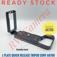 Gambar L Plate Sony A6700 Quick Release Plat Tripod Shape Hand Grib Vertikal dari RW Camera undefined 5 Tokopedia