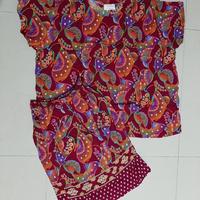 Gambar Baju Tidur Batik Stelan Piyama dari Bellentine undefined 2 Tokopedia