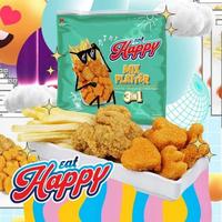 Gambar EAT HAPPY Mix Platter 3in1 Naget Ayam Karage Kentang 400gr - Disass dari Disass Jogja undefined 1 Tokopedia