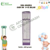 Gambar SGM ANANDA GAIN 100 0-12 BULAN 400GRAM dari ApotekCendrawasih undefined 4 Tokopedia