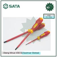 Gambar OBENG 61325 CUSHION GRIP VDE INSULATED SCREWDRV SLOTTED 6.5X150MM SATA dari SATATOOLS 1 undefined 4 Tokopedia