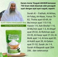 Gambar Garam Ruqyah Membuang aura dan energi negatif - Metode Terapi Diri dari Asma Ruqiyah undefined 3 Tokopedia