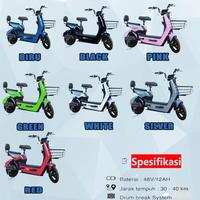 Gambar Sepeda listrik moped prostreet df7 u winfly froyo dragon fly dragonfly - Silver dari Sepeda dan Motor Listrik undefined 1 Tokopedia