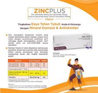 Gambar ZINC PLUS Zinc Picolinate Calcium Mineral Daya Tahan Tubuh dari Vitamin Terang undefined 2 Tokopedia