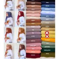 Gambar Kerudung Bella Square Harga Grosir / Hijab Wanita Segiempat - 10pcs MIX  dari Matahari Fashion Store undefined 1 Tokopedia