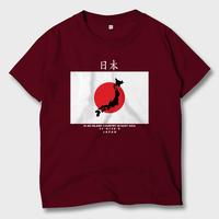 Gambar Baju Kaos Anak Motif Bendera Jepang Atasan Anak NAT-01 A - Kaos Polos, L dari Yanura Official undefined 3 Tokopedia