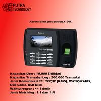 Gambar Mesin Absensi Support ADMS Solution X100-C dari PutraTechno undefined 1 Tokopedia