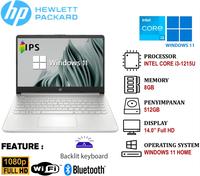 Gambar LAPTOP HP 14 EP0033CL INTEL CORE I3 1315U RAM 8GB 512GB SSD 14FHD dari tcscom undefined 1 Tokopedia