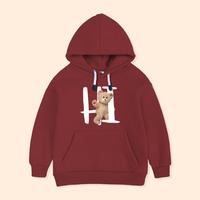 Gambar Jaket Hoodie Anak Teddy Bear Casual Hi Beruang Sweater Anak TDB-03 - Hitam, L dari Yanura Official undefined 4 Tokopedia
