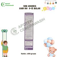 Gambar SGM ANANDA GAIN 100 0-12 BULAN 400GRAM dari ApotekCendrawasih undefined 3 Tokopedia