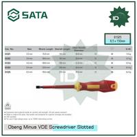 Gambar OBENG 61325 CUSHION GRIP VDE INSULATED SCREWDRV SLOTTED 6.5X150MM SATA dari SATATOOLS 1 undefined 2 Tokopedia