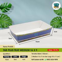 Gambar Paper Lunch Box Tray Ukuran M / Tab Plus Tray Lunch Box Medium 16 x 09 dari HataPack Semarang undefined 2 Tokopedia