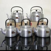 Gambar Teko/Teko Masak Air/Ceret Alumunium Global Eagle 16 18 20 22 24 26 28 - 16 CM dari Floeshop undefined 1 Tokopedia