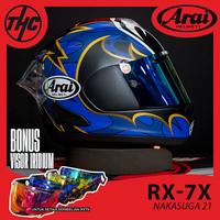 Gambar ARAI RX7X NAKASUGA21 RX-7X NAKASUGA 21 FULL FACE HELM dari THC Helmets undefined 1 Tokopedia