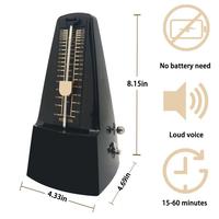 Gambar Metronome Mekanik Mechanical Metronom Untuk Piano Gitar dari ITOKOTOO undefined 4 Tokopedia