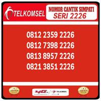 Gambar Nomor Cantik Telkomsel Simpati 4G Lte 2226 ~ Sp88 dari GALAXY PERDANA undefined 1 Tokopedia
