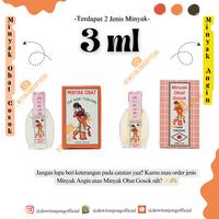 Gambar Dewi Tunjong 3ml 100% Natural - MINYAK ANGIN dari Dewi Tunjong undefined 1 Tokopedia