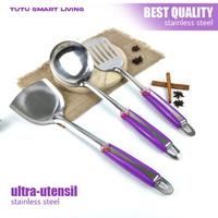 Gambar Sutil / SOP / Sodet Stainless steel /spatula DESIGN elegant anti panas - SENDOK MIE dari TSL Indonesia undefined 2 Tokopedia
