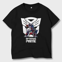 Gambar Baju Kaos Anak Transformers Optimus Prime Autobot Robot Anak TFR-01 A - Hitam, XS dari Yanura Official undefined 1 Tokopedia