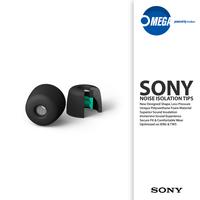 Gambar Sony Noise Isolation Tips EP-NI1010 | Polyurethane Foam + Silicone Eartips - 1 PAIR S dari Omega Audio Store undefined 1 Tokopedia