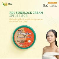 Gambar RDL Sunblock Cream SPF 15 / 15 gram Original dari MEGA COSMETIK2 undefined 1 Tokopedia