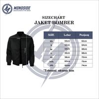 Gambar Jaket Bomber/Jaket Motor Custom - PEMDES TERBARU - Sablon Full Bordir - Bordir, S dari Monoside Official undefined 3 Tokopedia