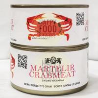 Gambar MARTELIR CRAB MEAT 170G/DAGING KEPITING RAJUNGAN KALENG/SEAFOOD KUPAS dari happy food mart undefined 1 Tokopedia