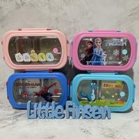 Gambar Kotak makan dino/kotak makan spiderman/lunch box stainless - Dino dari Littlefinsen undefined 5 Tokopedia