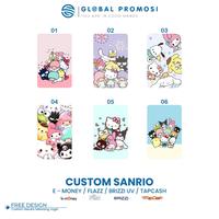 Gambar Emoney eToll Mandiri Custom Cetak UV Print Sanrio - E-money, Standard bank  dari Global Promosi_NEW undefined 4 Tokopedia