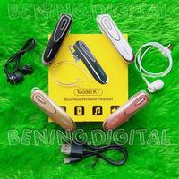 Gambar K1 Wireless Bluetooth Best Seller Taiwan Headset earphone original - Hitam dari BENING DIGITAL undefined 1 Tokopedia