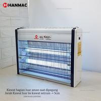 Gambar insect killer alat perangkap penangkap pembunuh nyamuk lalat serangga 2X10W dari DEKORASI LIGHTING undefined 1 Tokopedia