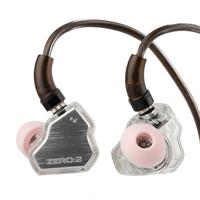 Gambar 7HZ x Crinacle Zero 2 Dynamic Driver In-Ear Earphone Monitor IEMs - Silver dari Moticc undefined 4 Tokopedia